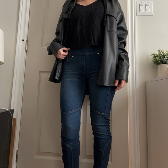 Luxe Denim Petite Low Waist Jeans (Jegging) - Picture 1 of 7